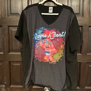 Trolls 3x scrub top